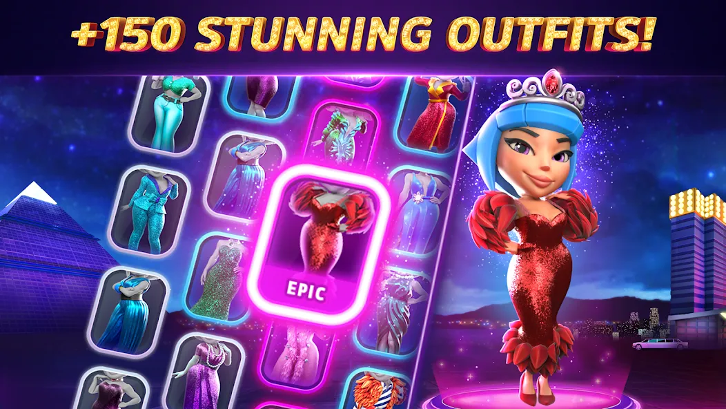 POP! Slots™ Vegas Casino Games  [МОД Много монет] Screenshot 5