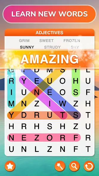 Word Search - Word Puzzle Game  [МОД Menu] Screenshot 3