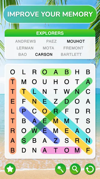 Word Search - Word Puzzle Game  [МОД Menu] Screenshot 5