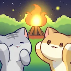 Скачать взлом Cat Forest - Healing Camp  [МОД Unlocked] - полная версия apk на Андроид