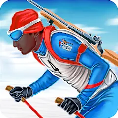 Взломанная Biathlon Mania (Биатлон Мания)  [МОД Unlocked] - полная версия apk на Андроид