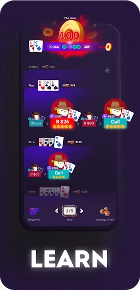 Prometheus: Battle Poker (Прометей)  [МОД Бесконечные деньги] Screenshot 2