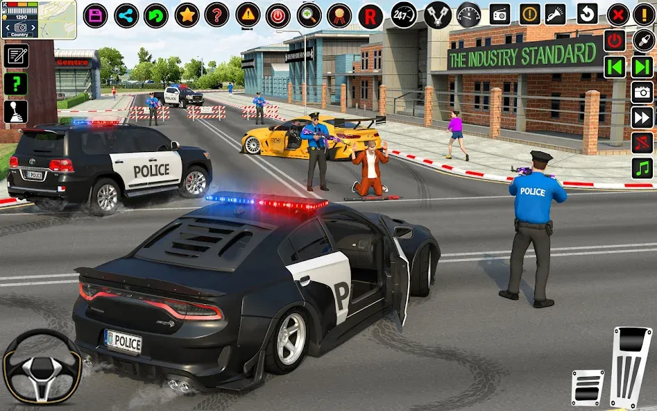 City Police Car Driving Games  [МОД Много денег] Screenshot 5