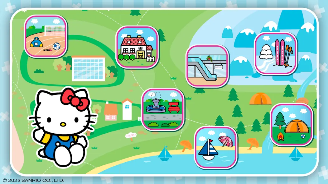 Hello Kitty: Kids Hospital (Хелло Китти)  [МОД Много денег] Screenshot 2