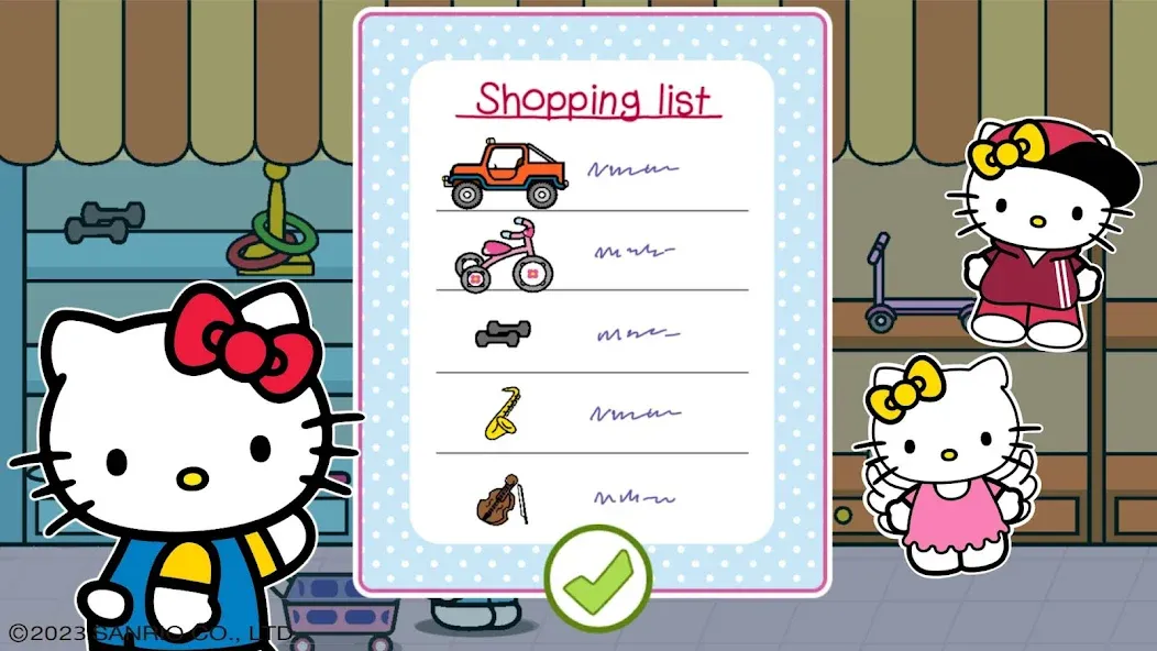 Hello Kitty: Kids Supermarket (Хеллоу Китти)  [МОД Бесконечные деньги] Screenshot 4