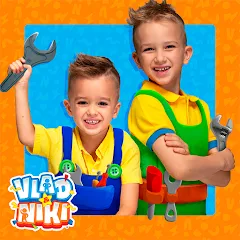 Скачать взломанную Vlad and Niki: Car Service  [МОД Mega Pack] - последняя версия apk на Андроид