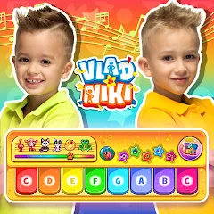 Взломанная Vlad and Niki: Kids Piano  [МОД Menu] - полная версия apk на Андроид