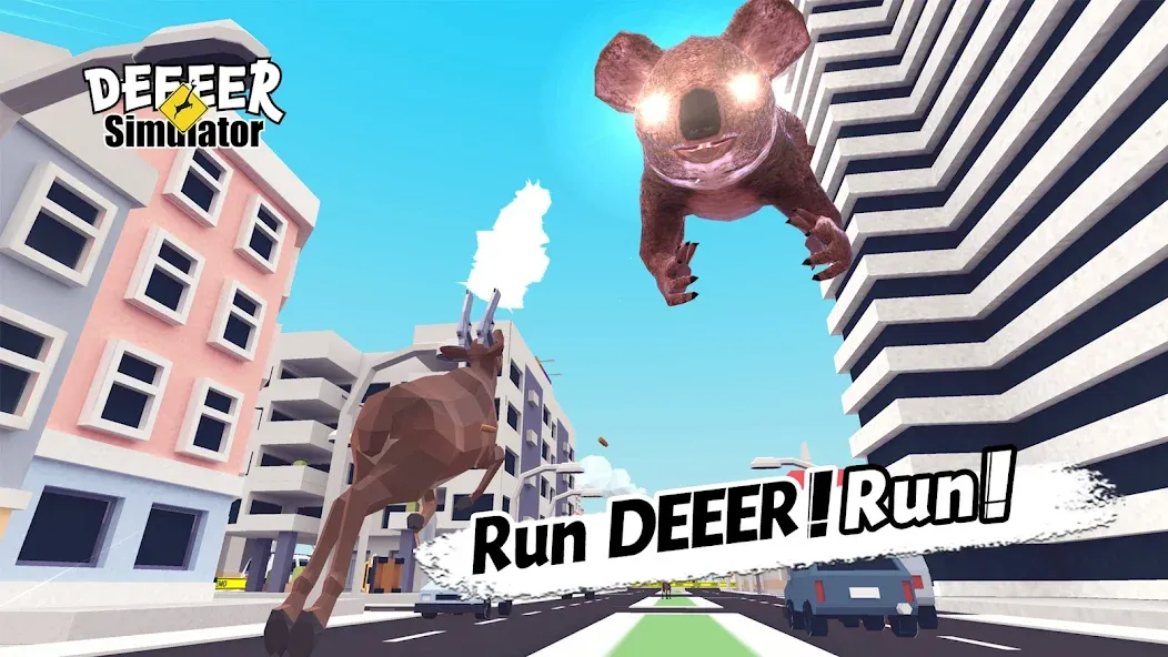 DEEEER Simulator: Modern World (ДИИИР Симулятор)  [МОД Бесконечные монеты] Screenshot 4