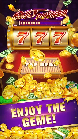 Daily Pusher Slots 777 (Дейли Пушер Слотс 777)  [МОД Много монет] Screenshot 3