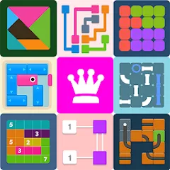 Взлом Puzzledom - puzzles all in one (Пазлдом)  [МОД Menu] - последняя версия apk на Андроид