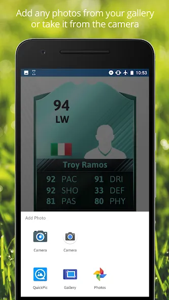 FUT Card Creator 23 (ФУТ Кард Криэйтор 23)  [МОД Меню] Screenshot 5