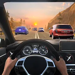 Скачать взломанную Racing Traffic Car Speed  [МОД Unlimited Money] - полная версия apk на Андроид