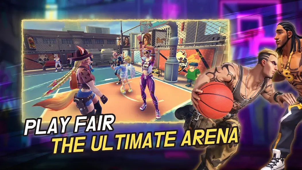 Streetball Allstar (тритбол Оллстар)  [МОД Меню] Screenshot 2