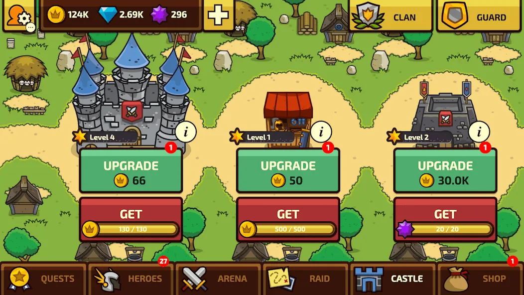 Raid Heroes: Total War  [МОД Unlimited Money] Screenshot 3