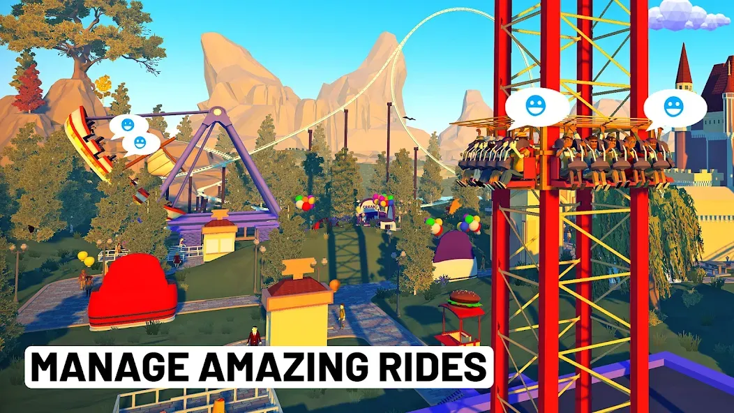 Real Coaster: Idle Game (Реал Коастер)  [МОД Unlimited Money] Screenshot 2