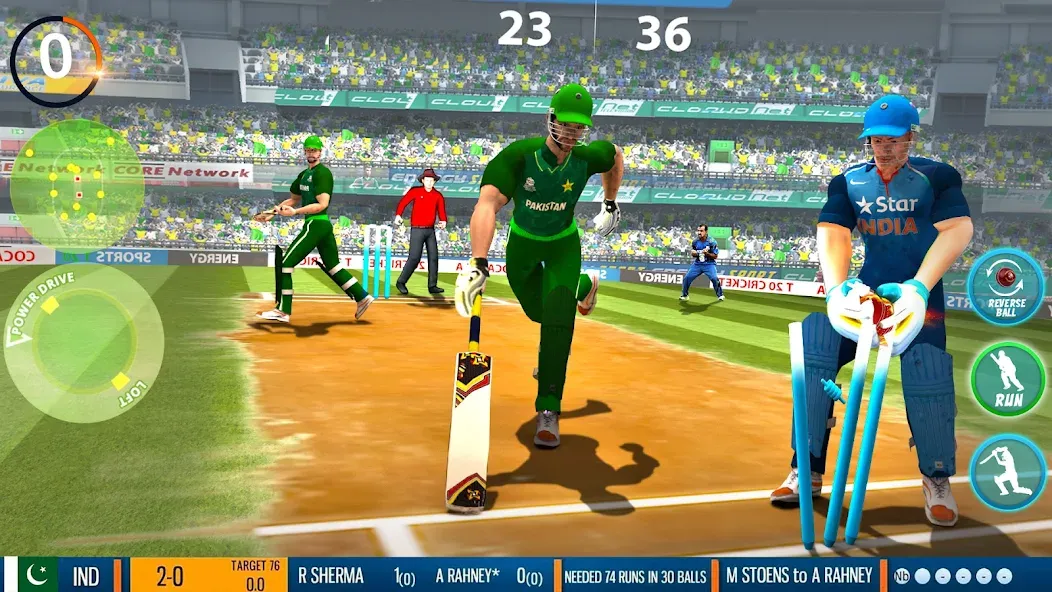 Indian Cricket Game Champion (Индийские чемпионы игры в крикет)  [МОД Бесконечные деньги] Screenshot 2