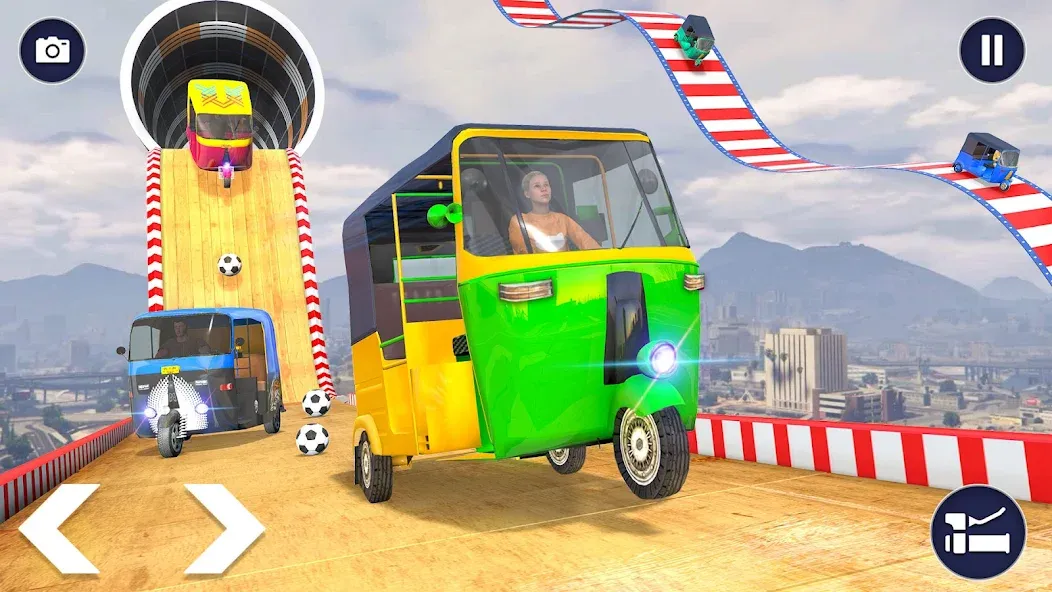 Tuk Tuk Auto Rickshaw Games 3D (Тук Тук Автомобильные рикши игры 3D)  [МОД Mega Pack] Screenshot 2