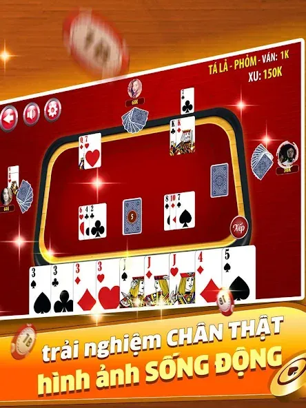 Phỏm - Phom  [МОД Unlimited Money] Screenshot 2