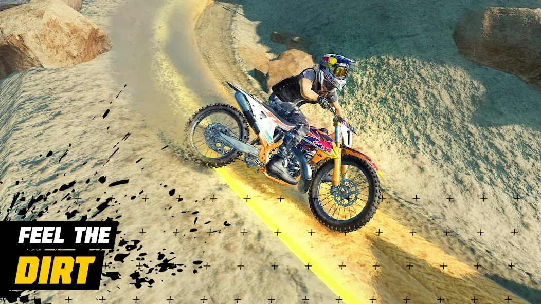 Dirt Bike Unchained: MX Racing (Дерт Байк Анчейнд)  [МОД Все открыто] Screenshot 4