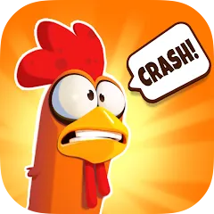 Взломанная Chicken or Crash! Win Bitcoin.  [МОД Unlimited Money] - полная версия apk на Андроид