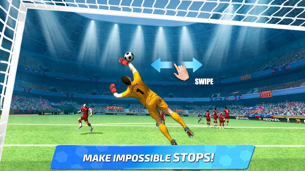 Soccer Star 24 Super Football (оккер Стар 23 Супер Футбол)  [МОД Бесконечные монеты] Screenshot 3