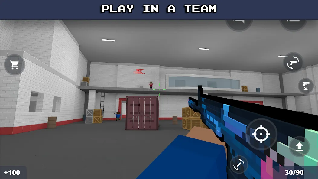 Block Strike: Online Shooter (Блок Страйк)  [МОД Бесконечные деньги] Screenshot 5