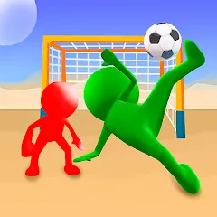 Скачать взлом Stickman Soccer Football Game  [МОД Mega Pack] - полная версия apk на Андроид