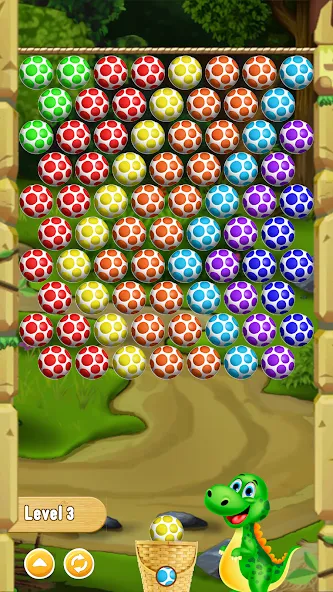 Shoot Dinosaur Eggs  [МОД Бесконечные монеты] Screenshot 3