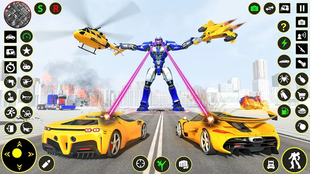 Truck Game - Car Robot Games  [МОД Бесконечные деньги] Screenshot 3