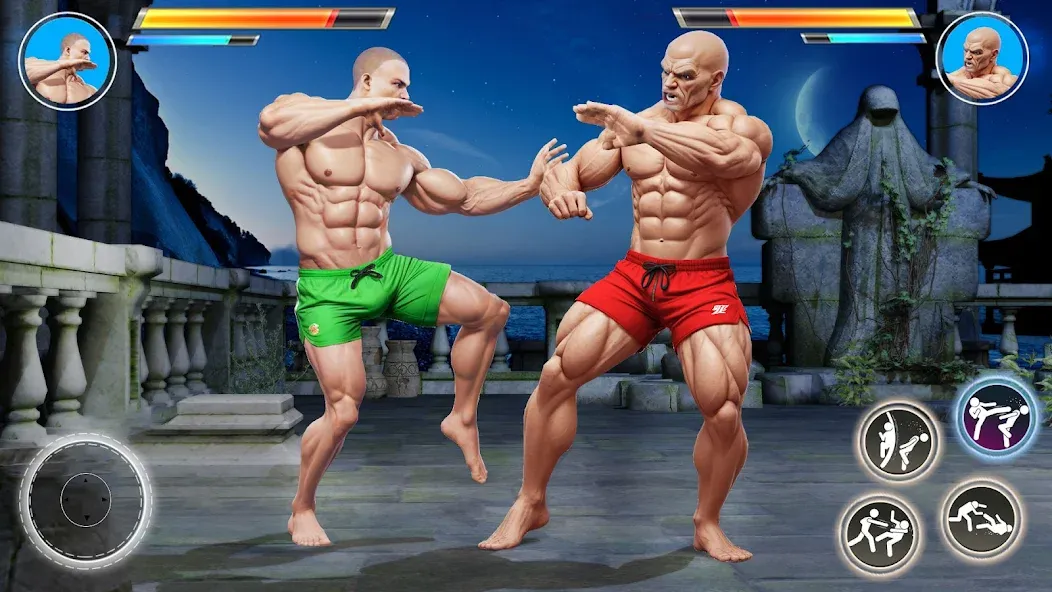 Kung Fu Karate Fighting Games  [МОД Бесконечные монеты] Screenshot 3