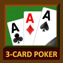 Взломанная Ace 3-Card Poker (эйс 3)  [МОД Много монет] - стабильная версия apk на Андроид