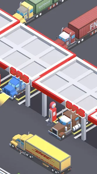 Travel Center Tycoon  [МОД Много денег] Screenshot 2