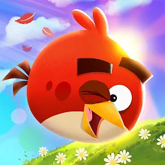 Взломанная Angry Birds POP Bubble Shooter (Энгри Брдс ПОП Бабл Шутер)  [МОД Много денег] - полная версия apk на Андроид