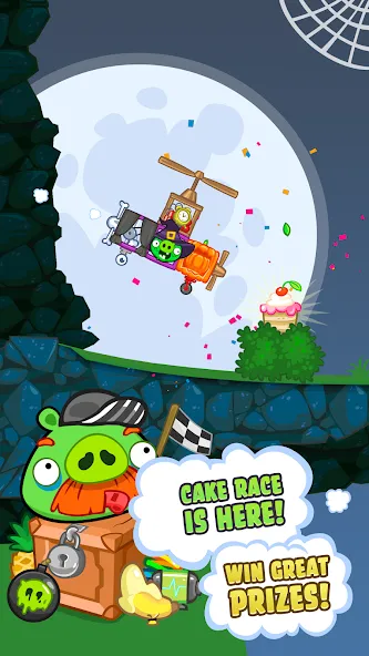 Bad Piggies (Бэд Пиггиз)  [МОД Mega Pack] Screenshot 2