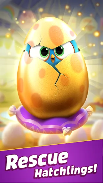 Angry Birds Match 3 (Энгри Бердс Матч 3)  [МОД Menu] Screenshot 2