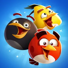 Скачать взлом Angry Birds Blast (Энгри Бердс Бласт)  [МОД Menu] - стабильная версия apk на Андроид