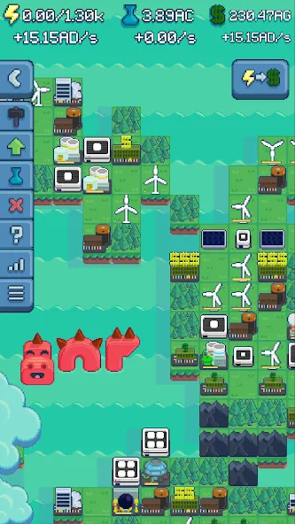 Reactor - Energy Sector Tycoon  [МОД Много монет] Screenshot 2