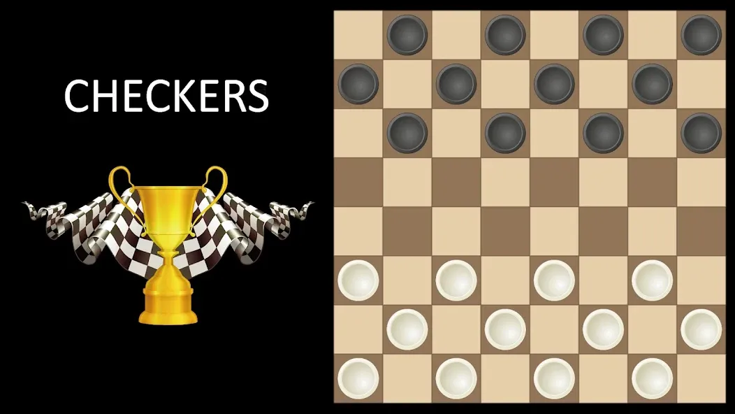 Checkers With Friends Game  [МОД Unlimited Money] Screenshot 1