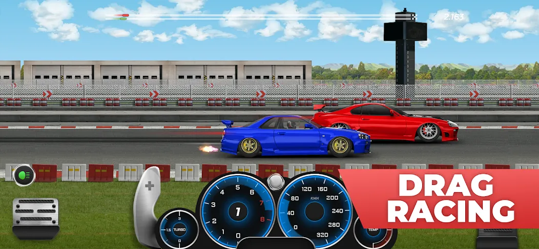 Project Drag Racing (Проект Дрэгрейсинг)  [МОД Все открыто] Screenshot 1