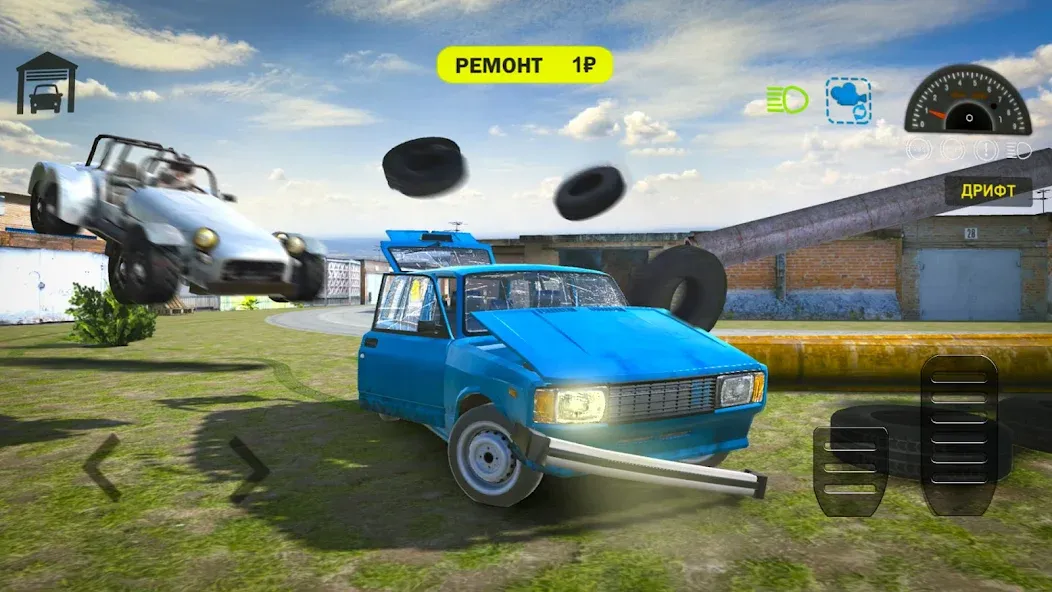 Car Crash Racing - Russia (Кар Краш Рейсинг)  [МОД Mega Pack] Screenshot 4