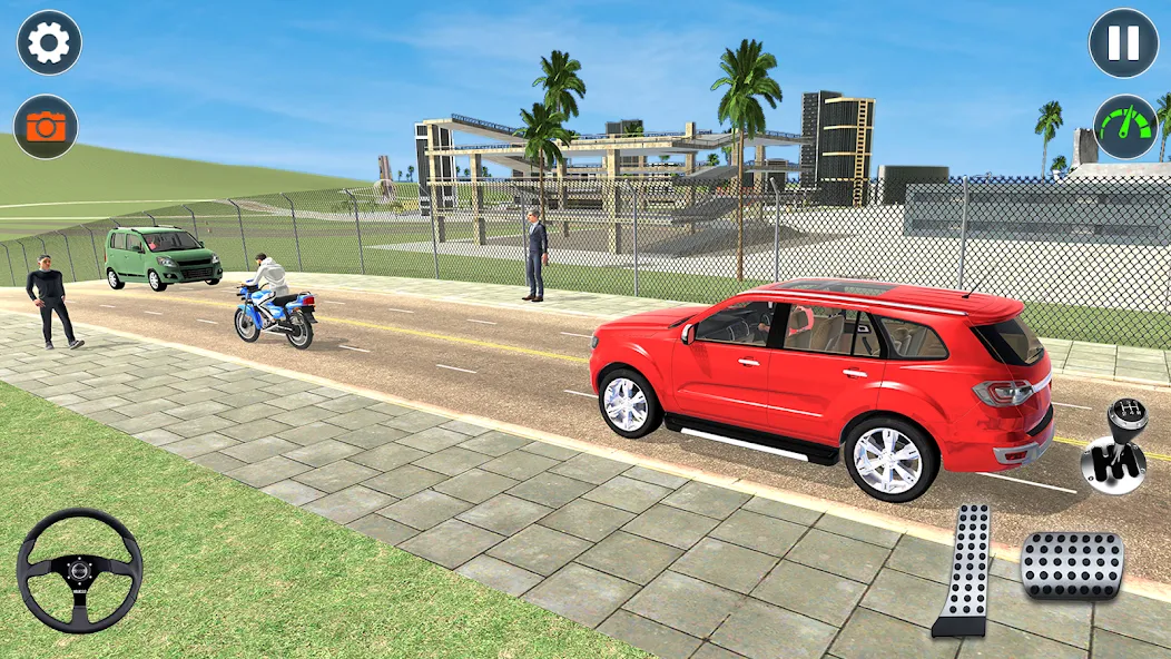 Indian Car Simulator: Car Game (Индийский автомобильный симулятор)  [МОД Unlimited Money] Screenshot 2