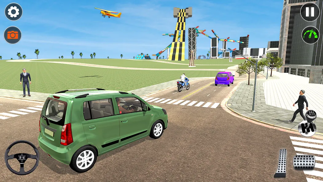 Indian Car Simulator: Car Game (Индийский автомобильный симулятор)  [МОД Unlimited Money] Screenshot 3