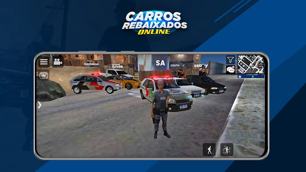 Carros Rebaixados Online (Каррос Ребайшадос Онлайн)  [МОД Бесконечные монеты] Screenshot 5