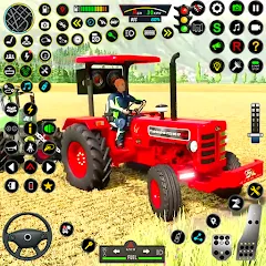 Взлом Indian Tractor Simulator Games  [МОД Бесконечные монеты] - стабильная версия apk на Андроид