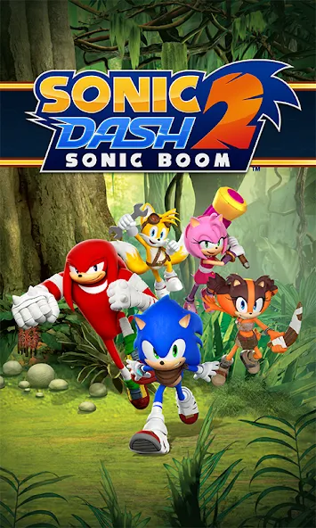 Sonic Dash 2: Sonic Boom Run (Соник Дэш 2)  [МОД Menu] Screenshot 1