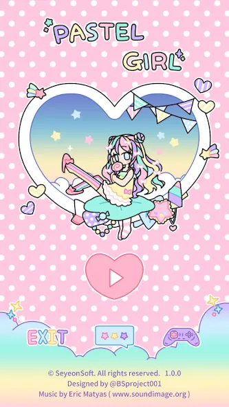 Pastel Girl : Dress Up Game  [МОД Меню] Screenshot 1