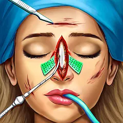 Скачать взлом Surgery Simulator Doctor Game  [МОД Бесконечные монеты] - полная версия apk на Андроид