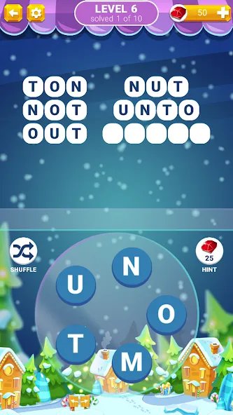 Word Connection: Puzzle Game  [МОД Unlimited Money] Screenshot 1