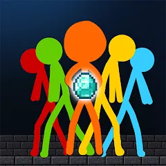 Взлом Stick-man Battle - Craft World  [МОД Menu] - последняя версия apk на Андроид