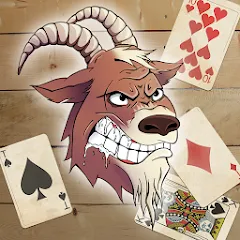 Скачать взломанную Card Game Goat  [МОД Много денег] - стабильная версия apk на Андроид